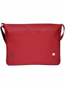 Messenger Bag/Crossbody Bag With Executive Style For Men And Women, Fits A Laptop - Màu Tím - Xem 4