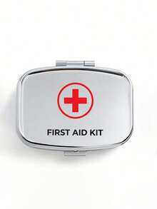 药丸图案药盒，药丸字母图案，便携式药丸收纳盒，迷你金属收纳盒，便携式珠宝药盒，个性化创意礼物，领结，护士帽，药瓶图案，适合旅行、户外活动、放入包袋、口袋，可用作婚礼礼物、礼品和接待装饰，独特的装饰旅行收纳盒，母亲节礼物，送给朋友的礼物，护士礼物 - 彩色 - 查看 15