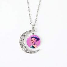 Mattel K-Pop 女团猎巫项链，月亮项链配半月吊坠，Time Gem 银饰配饰 - 彩色 - 查看 23