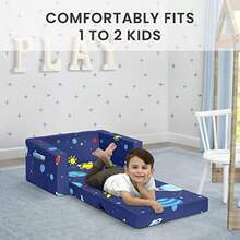 sillones para recamaraCozee Flip-out Chair - 2-in-1 Convertible Chair to Lounger for - Espacio - Ver 4