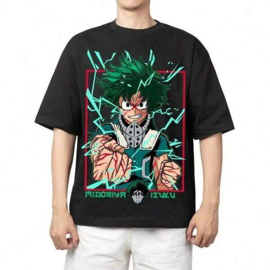 Men Outdoor Tees & Tanks - Black - View 1