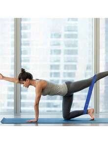 The Buttocks Resistance Band Is Suitable For Yoga And Pilates Fitness Exercises - Multicolor - View 3