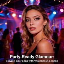 20 Pairs Cute Natural Eyelashes, Imitation Mink Fur False Lashes, Soft Comfortable, Enhance Eye Charm, Work Dates - 黑色 - 查看 4