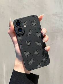 Ốp lưng trong suốt in hình ngựa, tương thích với iPhone 13/11/17/17pro/16/14/15/15pro/15 Plus/15 Promax/7plus/8plus/X/Xs Max/Xr/11pro/12pro/13pro/14pro/12mini/13mini/11promax/12promax/13promax/14promax/14plus/17pro Max/17Air/6/6s Plus/7/8/16Pro/16plus/16promax/Se2/17promax & Tương thích với Samsung Galaxy/A54/A14/A12/A13/A15/A32/A33/A24/A52S/S20/S21/S22/S23/S24/S23Plus/S24ultra/S25/A15/A33/A23 - Nhiều màu - Xem 3