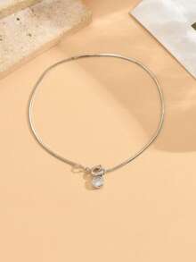 1pc Bubble Snake Bone Bracelet For Women, Minimalist, Sweet, Cute, Delicate, Niche, High-End, Versatile, Girly - Simple and Versatile Bracelet - View 3