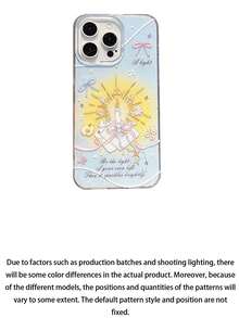 1个极简云朵蜡烛设计手机壳 - 兼容 17 Air、16、15、14、13、12、11 Pro Max Plus，简约时尚手机壳 - 淺藍色 - 查看 6