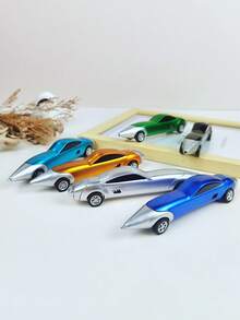 2/4pcs Neutral Pens, Ballpoint Pens, Signing Pens, Blue Stationery, Carbon Pens - Multicolor - View 5