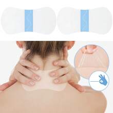 50/100pcs Neck Lift Tapes, Invisible & Non-Irritating, Waterproof & Breathable, Neck Lifting Tapes, Neck Wrinkle Tapes, PU Film Neck Wrinkle Tapes, Waterproof & Washable, Invisible Lifting & Firming, Fade Neck Wrinkles, Lightweight & Comfortable, Beige Protective Film, Discreet Wear, Flexible Fit (Use With Neck Cream & Body Lotion) - Multicolor - View 7