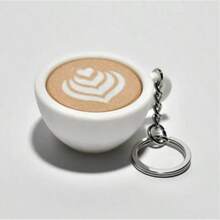 1PC Cute 3D Coffee Cup Shaped Click Fidget Keychain, Portable Button Clicker Toy For Stress & Anxiety Relief, Focus Helper, Fun Bag Charm & Key Ring, Desktop Ornament, Suitable For School Office Home Travel, Holiday Small Gift, Decorative Little Present - Nhiều màu - Xem 12