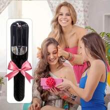 MORE BEAUTY erramienta para el peinado, cortador automático de puntas rizadas, eliminador de puntas rizadas, cuidado capilar para cabellos dañados y frágiles, herramienta de cuidado capilar universal para hombres y mujeres, tijeras portátiles con carga USB, abrazadera eléctrica automática, opción ideal como regalo para mujeres en eventos especiales. Peinadora profesional recargable 2 en 1 para peinado y secado, suave para el cuidado del cabello, peine combinado para peinado y rizado, plancha caliente portátil, calentamiento rápido, peine de peinado mini para uso doméstico y viaje. - Modelo regular - Ver 12