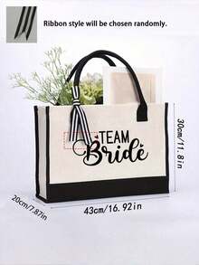 新娘手提包和化妆包套装，新娘印花拉链化妆包，个性化新娘礼物，适合婚礼、新娘送礼会、单身派对、订婚、蜜月、送给闺蜜的礼物、新娘纪念品 - 彩色 - 查看 9