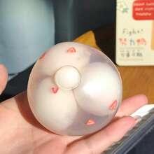 酥脆球形捏捏乐麻糬球，可塑形减压玩具，捏捏乐，椰子油减压球，软萌，舒缓压力，安抚情绪，礼物，节日礼物，生日礼物，完美礼物 - 彩色 - 查看 5