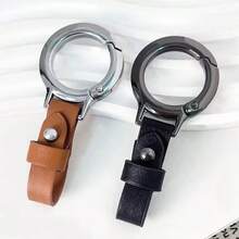 2 piezas Llavero de coche colorido, disponible en varios colores, llavero de aleación de zinc de moda, llavero de coche de alta calidad, llavero creativo y multifuncional personalizado para hombres, colgante de cintura anti-pérdida - Multicolor - Ver 3