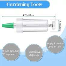 1pc Mini Seed Sower Spreader Manual Seeding Tool Flower Pot Planter Sowing Device Planting Garden Tool Set - A - View 2