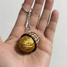 1PC Cute Realistic Lifelike 3D Printed Chocolate Figurine Clicker Fidget Toy Stress Anxiety Relief Keychain Backpack Charm Dollhouse Miniature Decor Supermarket Convenience Store Display Prop DIY Craft Accessory Desktop Ornament - Multicolor - View 6