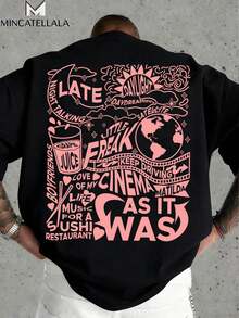 2026 Top Harry's House Tracklist Collage Before And After Images, Men's Clothing, Men's T-Shirts, Valentine's Day Gifts, Men's Summer Clothing, Boyfriend Gifts, Printed T-Shirts, Holiday Clothing, Fashion, Unisex. - Black - View 3