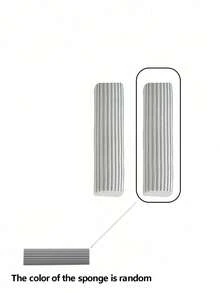 Esfregão Mini Expansível - Limpeza Úmida e Seca, Design Compacto e Econômico de Espaço, Estrutura de Plástico, Adequado para Cozinha, Banheiro, Sala de Estar, Vidro de Carro - Ferramenta de Limpeza Multifuncional, Limpeza de Banheiro, Design de Cabo Elegante, Cabeça de Limpeza Eficiente, Esfregão para Limpeza de Piso - Multicolorido - Visão 7