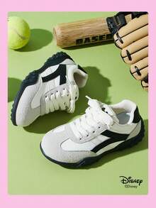 Disney 1 Pair  Collaboration Children's Sneakers, Suitable For Daily Wear, Festivals, Sports, Outdoor Activities, Comfortable, Non-Slip, Breathable (Boys' Sneakers, Boys' Skate Shoes, Children's Sneakers, Girls' Sneakers, Girls' Skate Shoes) - Grey - View 6