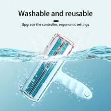 1pc Pet Cat Dog Hair Remover Brush For Clothing, Sofa, Car, Bed, Carpet - A - View 12