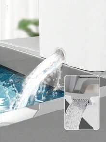 8pcs/Set[Super Value Pack]No Hands Washing Flat Mop With Cleaning Bucket + 6 Original Mop Pads, Dry & Wet Dual-Use Slouchy Mopping Device, Household Cleaning Tool, Effortless Mopping Without Getting Hands Dirty - 8-piece Set - View 6