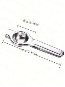 1pc Portable Multifunctional Stainless Steel Juicer - Efficient Manual Lemon Squeezer, Easy Press Design, Effortless Juicing, No Electricity Needed, Space-Saving For Kitchen - Essential Kitchen Accessory For Fresh Juice Lovers - Multicolor - View 3