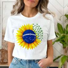 BLUSA T-SHIRT FEMININA, ORDEM E PROGRESSO, MODA PLUS SIZE - Branco - Visão 2