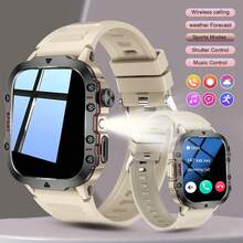 Smartwatch z bezprzewodowym wybieraniem numerów, wieloma trybami sportowymi, przypomnieniem o połączeniach i odrzucaniem połączeń, powiadomieniem SMS, konfigurowalną tapetą, kompatybilny z systemami iOS i Android - Wielokolorowe - Zobacz 12