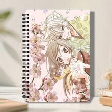 Sổ tay lò xo hình nhân vật anime, thích hợp cho trường học, văn phòng và làm quà tặng bạn bè, dành riêng cho học sinh và giáo viên, văn phòng phẩm theo chủ đề, sáng tạo cho các chuyên gia và ghi chú học tập, viết trơn tru, gáy chắc chắn, thiết kế sống động. - Hình chữ nhật - Xem 4