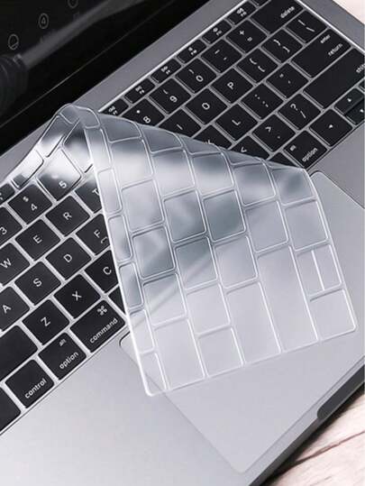 1 pieza Cubierta de teclado transparente versión EE. UU., producto electrónico, artículo de oficina, accesorio de computadora, protector de pantalla