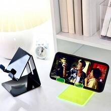 1 hộp giá đỡ điện thoại để bàn nhiều mảnh, nhiều màu sắc, trang trí sáng tạo, sạc tiện lợi, thiết kế chống trượt, phù hợp với nhiều mục đích sử dụng. - Nhiều màu sắc. Hai chiếc màu đen. - Xem 5