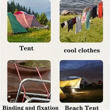 Thick Woven Tactical Rope, Suitable For Camping And Hiking, Handmade DIY Rope - Multicolor - View 7