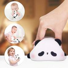 Đèn ngủ LED hình gấu nằm dễ thương, đèn bàn hình gấu trúc đáng yêu, trang trí bàn làm việc, đèn gấu trúc quyến rũ, sạc USB kèm cáp USB, lựa chọn hoàn hảo cho quà tặng tiệc tùng và lễ Phục sinh. - trắng - Xem 7