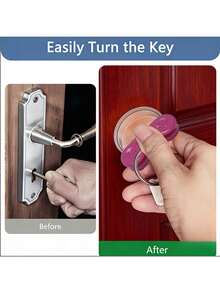 Set Key Turner Aid - Easy Grip, Brightly Colored Rotating Key Holder For, Key Turning Assist Tool, Convenient Key Turning Tool, Key Adjuster, Lightweight And Convenient, Easy To Install,Suitable For Giving To Friends, Family, Elders, Birthday Gifts, Holiday Gifts, Party Gifts - one-size - View 5