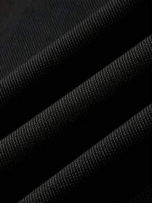 ALTZTAR Men's Casual Polo Shirt With Minimalist Printed Design, Suitable For Everyday Wear - Black - View 3