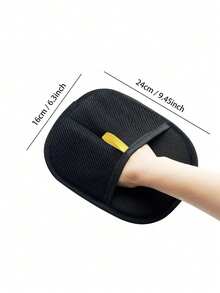 1pc Pet Hair Removal Glove, Static Electricity Hair Removal Tool, Cat/Dog Grooming Brush, Suitable For Clothes, Sofa, Pet Hair Removal - Multicolor - View 1