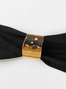性感夏季女款掛脖上衣，島嶼度假風，露背設計，約會之夜夜店裝，性感夜店穿搭黑色 - 黑色 - 查看 6