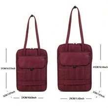 2025 New Laptop Bag, Large Capacity Multi-Functional Multi-Layer Design, Compatible With Macbook 13.3", 14"/15.6", HP Matebook 16", Portable Protective Computer Bag, Minimalist & Luxurious - Multicolor - View 7
