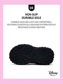 Disney 1 Pair  Collaboration Children's Sneakers, Suitable For Daily Wear, Festivals, Sports, Outdoor Activities, Comfortable, Non-Slip, Breathable (Boys' Sneakers, Boys' Skate Shoes, Children's Sneakers, Girls' Sneakers, Girls' Skate Shoes) - Khaki - View 6