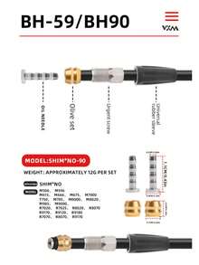 Shimano BH59/90 Olive Brake Hose Fittings For Mountain Bike - Multicolor - View 6