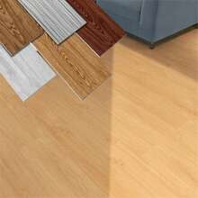 10pcs 40x15cm PVC Self-Adhesive Waterproof Thickened Wood Grain Floor Stickers, For Living Room - 40x15cm - 10pcs - View 10