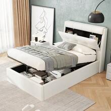 Bed Bases & Foundations - White + PU + 90cm*200cm - View 2