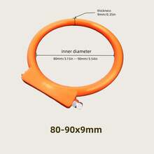 Anillo de sellado de polvo del brazo de la excavadora - Adecuado para varios modelos, compatible con Komatsu, Hitachi, Case, Doosan, Sany, Xuzhou y otros equipos - sin pasador de desmontaje - Ver 10