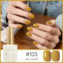 1瓶15毫升凝胶指甲油 - 持久亮泽，高饱和度光泽，坚固耐用，适合美甲沙龙DIY，女士美甲礼物 - 彩色 - 查看 32