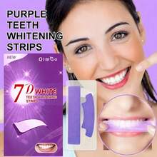 7D+PAP+Dry Adhesive+Purple Teeth Whitening Strips, Teeth Whitening, Teeth Strips, Deep Cleaning, Oral Care, Whitening Strips, Fresh Breath, Teeth Whitening Strips, For Travel & Home Use, Purple Teeth Whitening, 7-14-21 Pairs, Dry Adhesive, Purple Teeth Whitening - Purple + PAP + Dry Stickers + Teeth Whitening Strips - View 6
