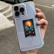 78 piezas Conjunto de pegatinas de tarjetas de tarot fantásticas, calcomanías estéticas para botellas, computadoras, cuadernos, equipaje, teléfonos y patinetas, pegatinas de dibujos animados de formas irregulares y autoadhesivas - Multicolor - Ver 7