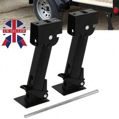 2X 1000lbs RV Stabilizer Jacks Telescoping Travel Trailer Jack Camper Stand Rod