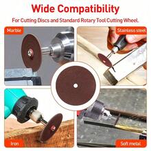 200pcs Resin Cutting Discs Wheel Saw Blade Set Drill Bit For  Rotary Tool - Rusty Rose - View 4
