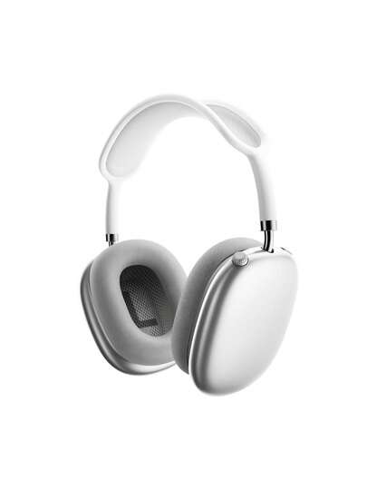 REMAX Tai nghe chụp tai RB-300HB bền bỉ, kết nối Bluetooth 5.4 ổn định, âm thanh sống động, chụp tai mềm mại sử dụng lâu dài, thiết kế có thể gập lại, màu trắng cát bạc