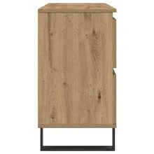 vidaXL Waschbeckenunterschrank Artisan-Eiche 80x33x60 Cm Holzwerkstoff - Giallo - Visualizzare 5