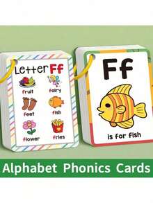 1pc English Alphabet Learning - 28 English Letter Pronunciation Course - English Vocabulary Learning - Toy And Gift - A - View 5